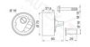 AUTEX 641968 Tensioner Pulley, timing belt